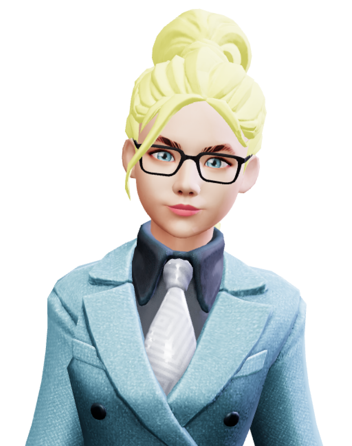 Olivia, a lifelike 3D AI avatar